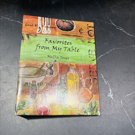 favorites from my table book, by Melba Jones, 2012 Hardcover image 1