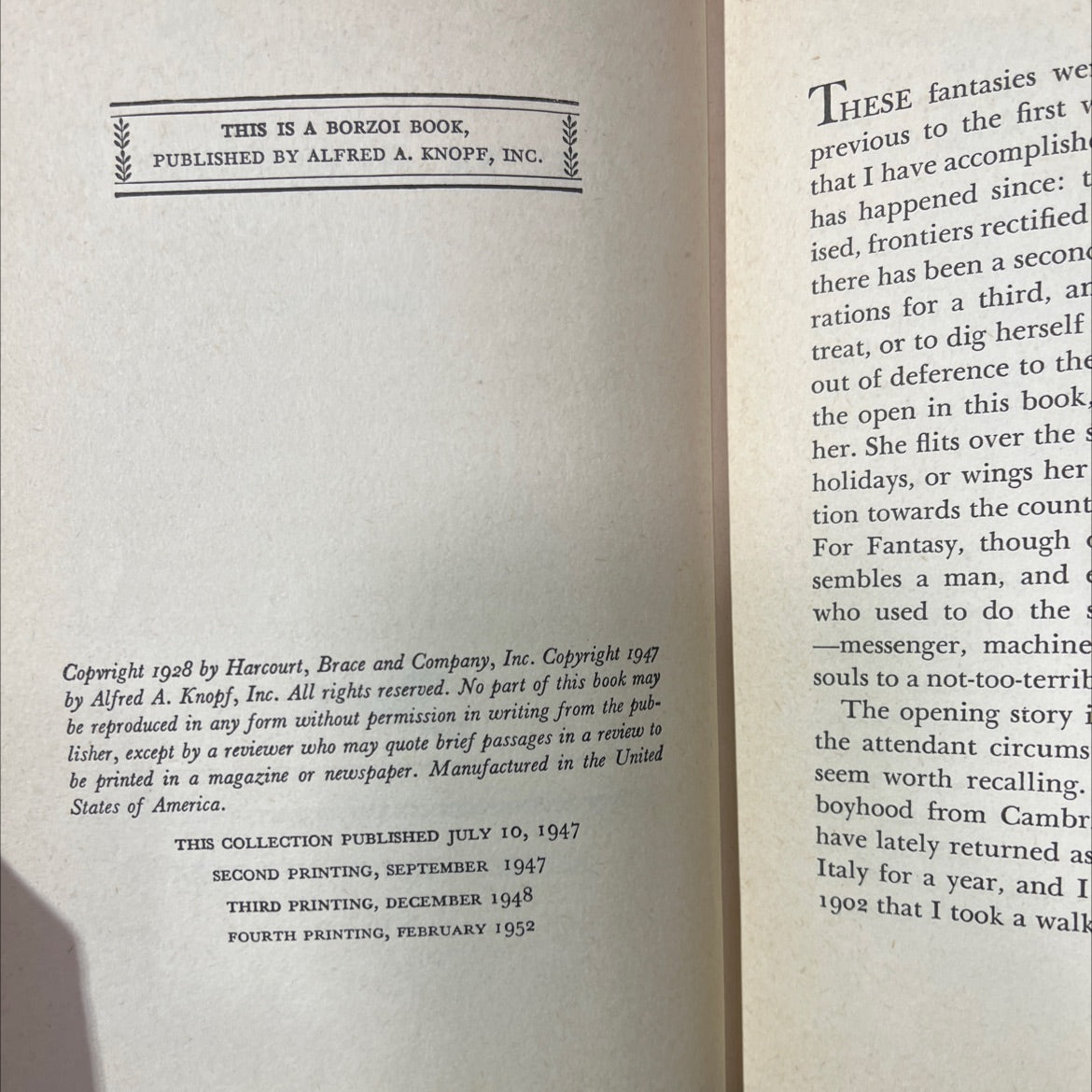 fear to tread the collected tales of e. m. forster book, by e. m. forster, 1947 Hardcover image 3