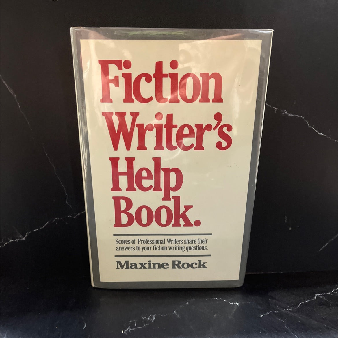 fiction writer's help book book, by Maxine Rock, 1982 Hardcover image 1
