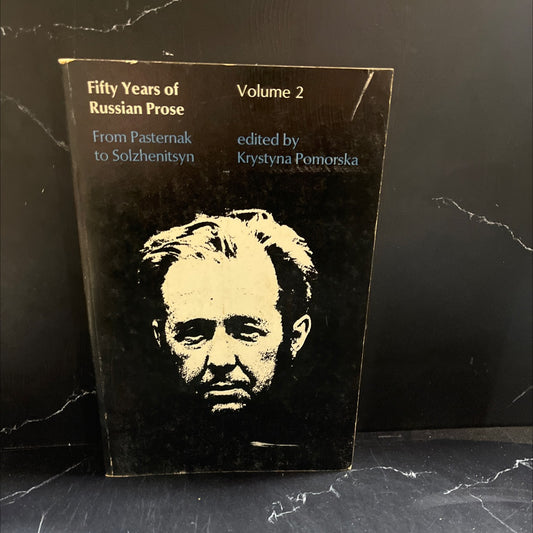 fifty years of russian prose: from pasternak to solzhenitsyn book, by krystyna pomorska, 1973 Paperback image 1