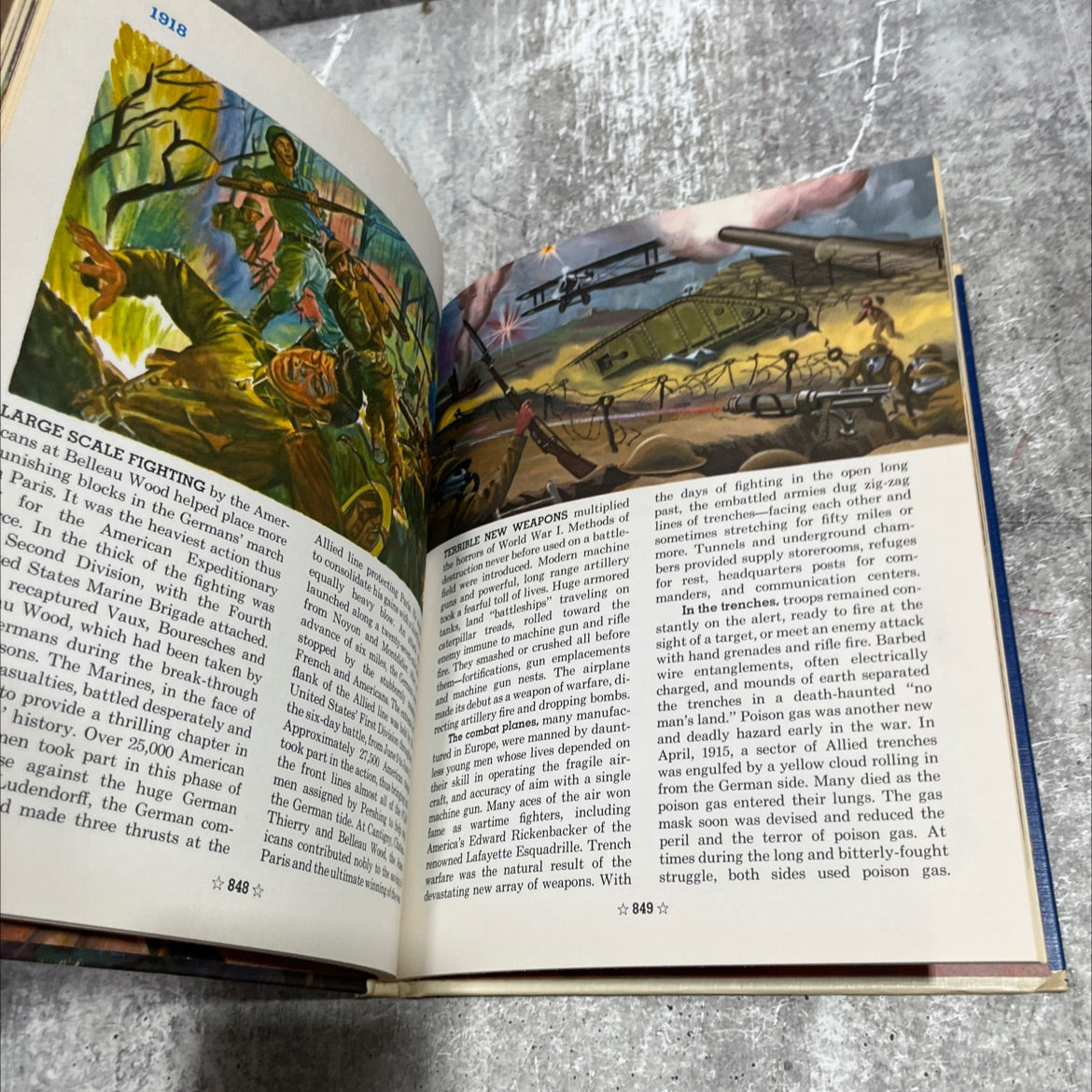 fighting for democracy in world war i book, by unknown, 1920 Hardcover image 4