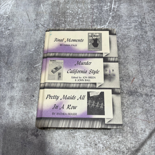 final moments book, by emma page, 1987 Hardcover image 1