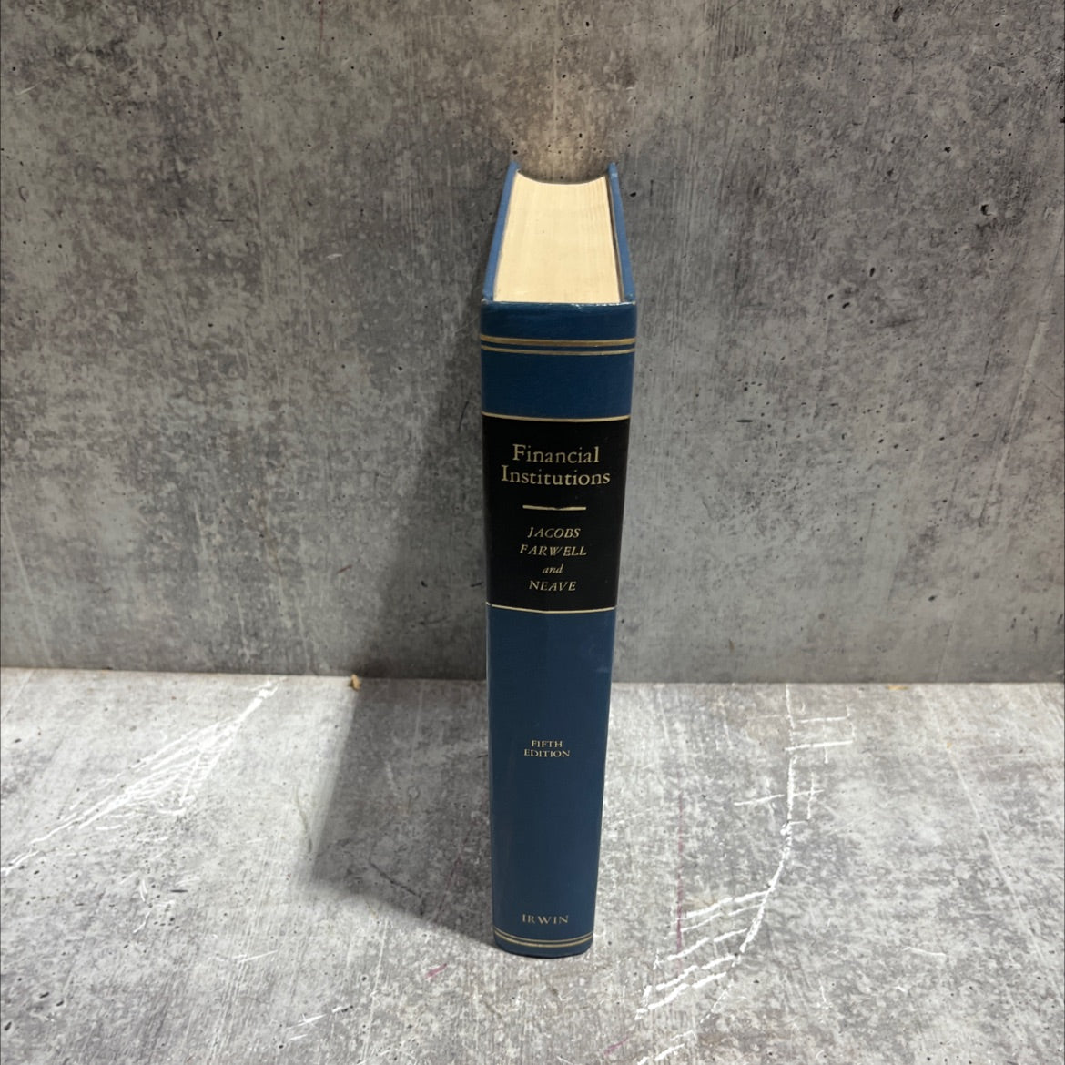 financial institutions book, by donald p. jacobs, loring c. farwell, edwin h. neave, 1972 Hardcover image 4