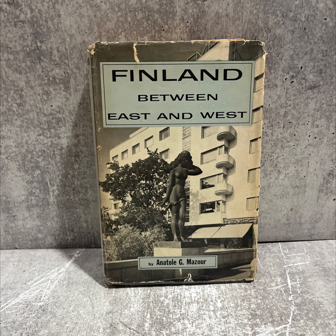 finland between east and west book, by anatole g. mazour, 1956 Hardcover image 1