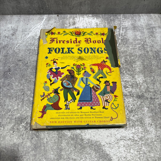 fireside book of folk songs book, by margaret bradford boni, 1947 Hardcover image 1