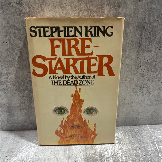 firestarter book, by stephen king, 1980 Hardcover image 1