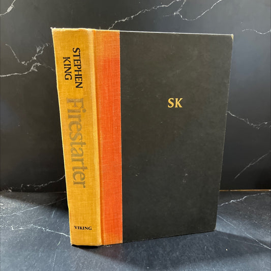 firestarter book, by stephen king, 1980 Hardcover image 1
