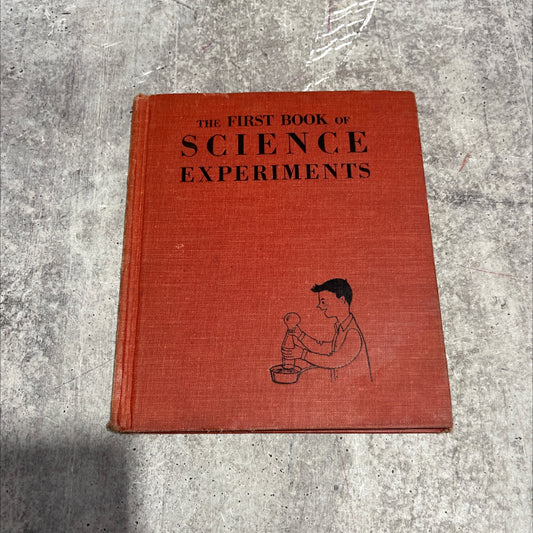 first book of science experiments book, by rose wyler, 1952 Hardcover image 1