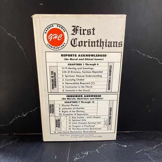 first corinthians garner nowes ghc commentary book, by dr. albert garner, 1976 Hardcover image 1