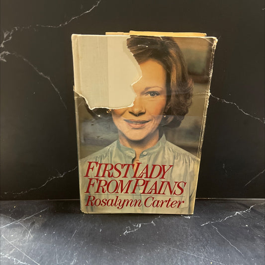 SIGNED first lady from plains book, by rosalynn carter, 1984 Hardcover, First Edition, Vintage image 1