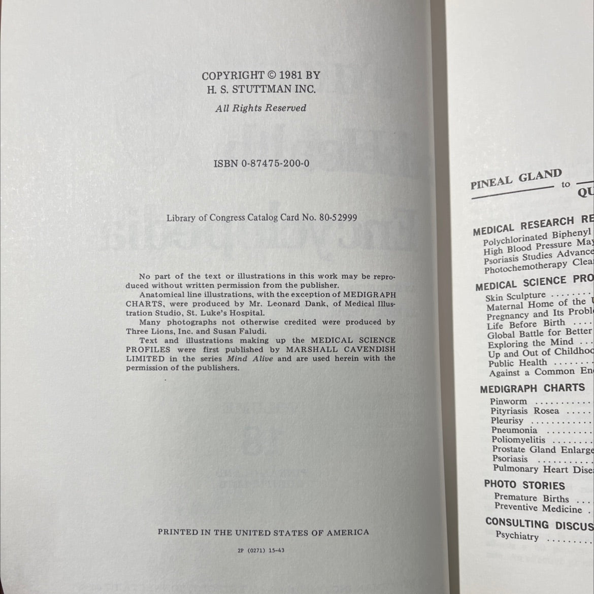 fishbein's illustrated medica and health international unified edition book, by unknown, 1981 Hardcover image 3