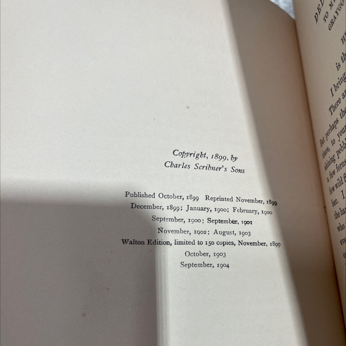 fisherman's luck and some other uncertain things book, by henry van dyke, 1904 Hardcover image 3