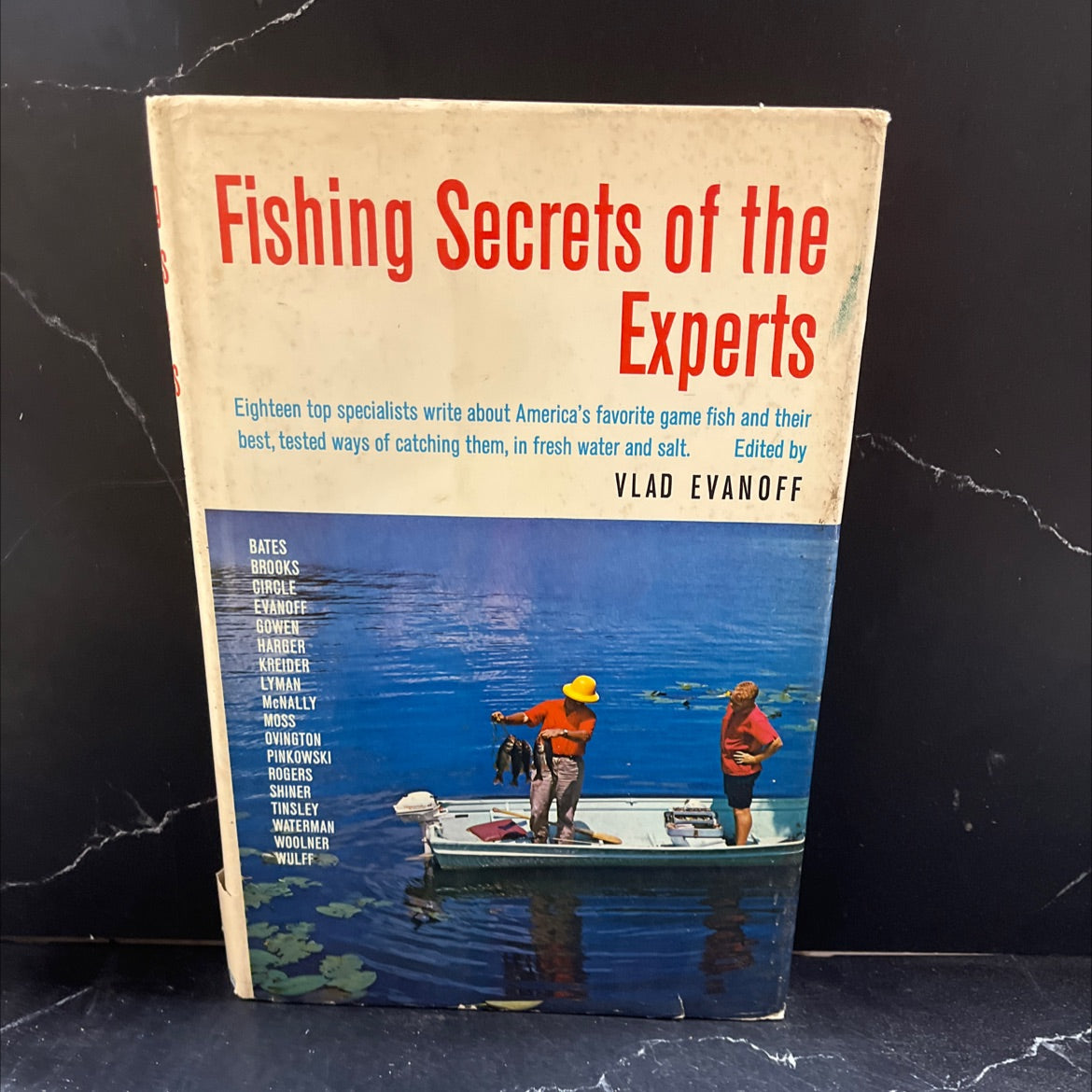 fishing secrets of the experts book, by Vlad Evanoff, 1962 Hardcover image 1