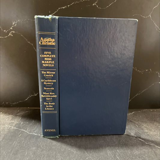 five complete miss marple novels book, by agatha christie, 1980 Hardcover image 1