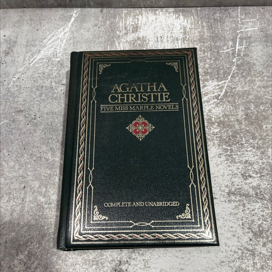 five complete miss marple novels book, by agatha christie, 1984 Hardcover image 1