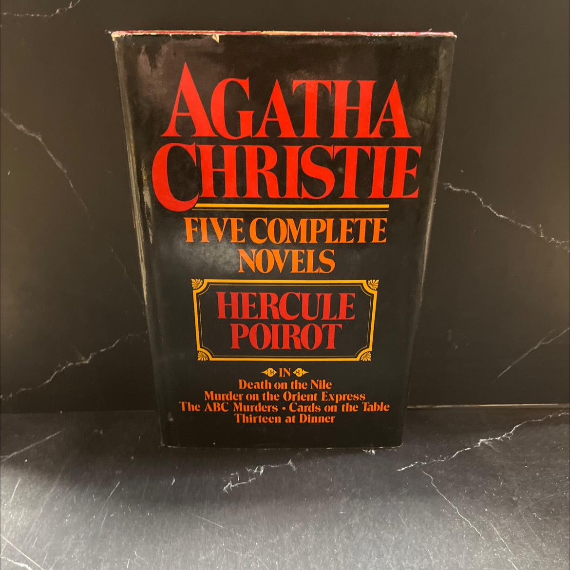 five complete novels book, by agatha christie, 1980 Hardcover image 1