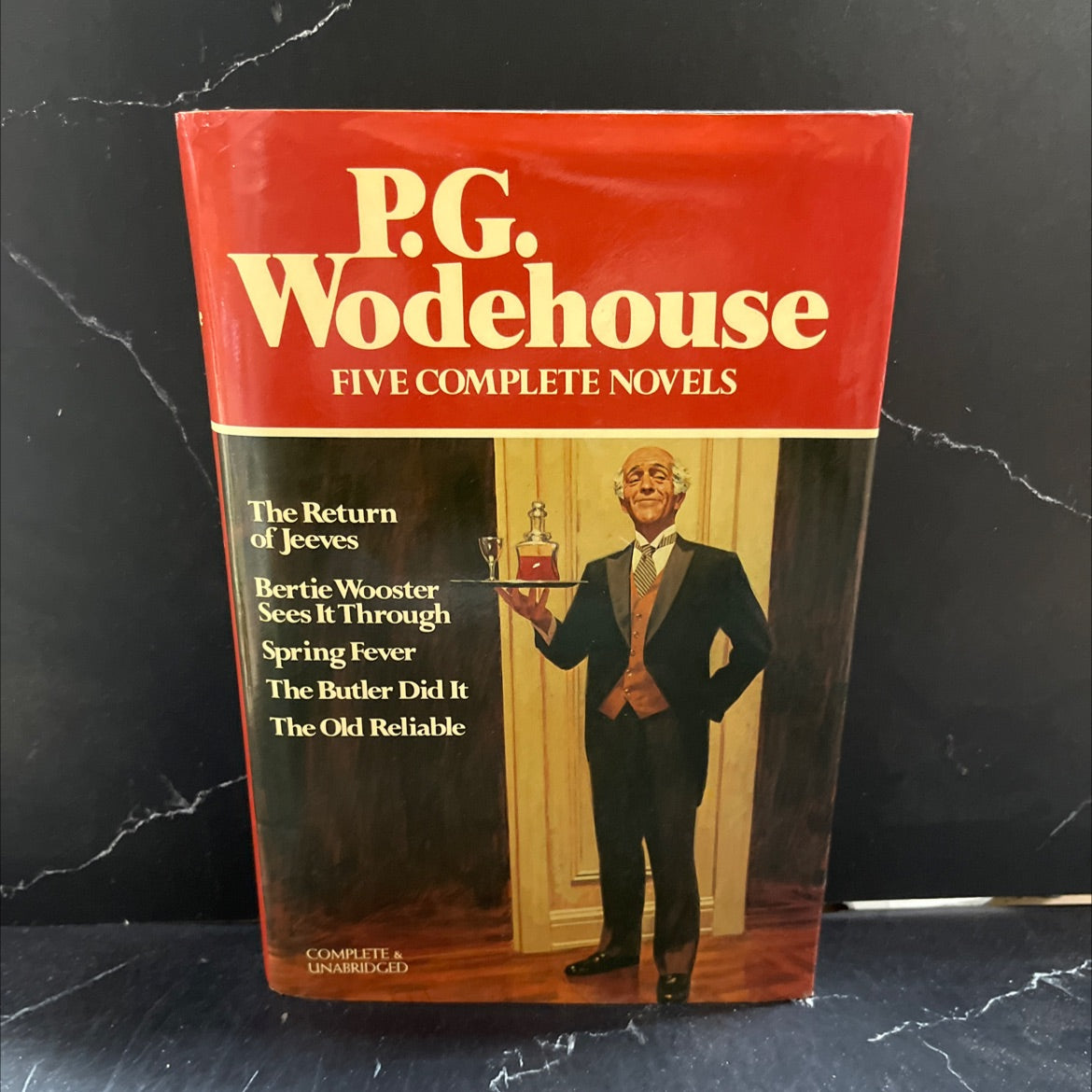 five complete novels book, by P. G. Wodehouse, 1983 Hardcover image 1