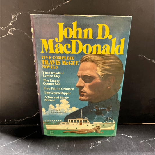 five complete travis mgee novels book, by John D. MacDonald, 1985 Hardcover image 1