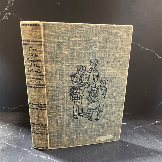 five little peppers and their friends book, by margaret sidney, 1937 Hardcover image 1