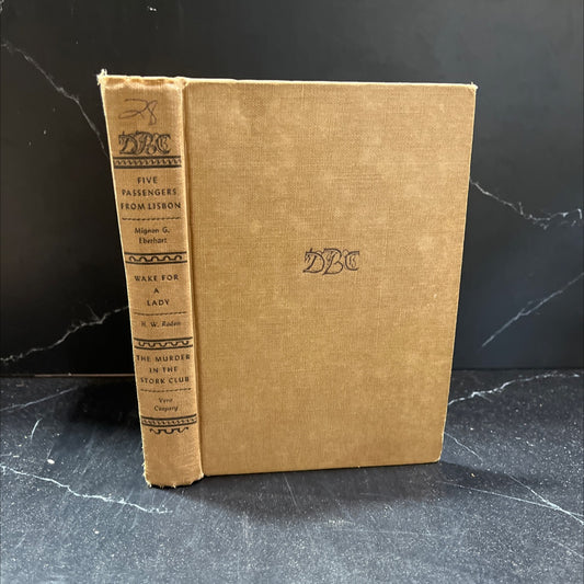 five passengers from lisbon book, by Mignon G. Eberhart, 1946 Hardcover image 1