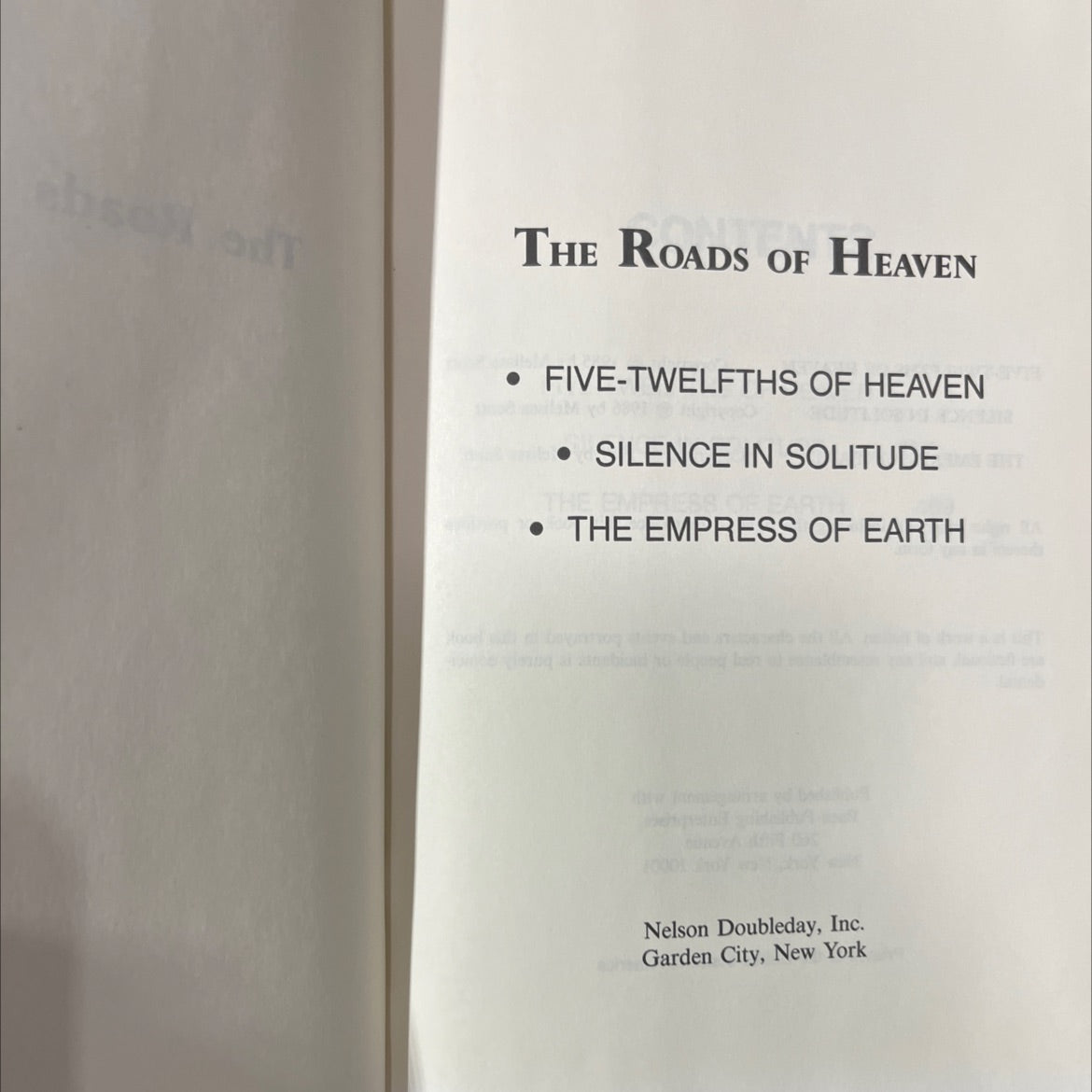 five-twelfths of heaven book, by Melissa Scott, 1987 Hardcover image 2
