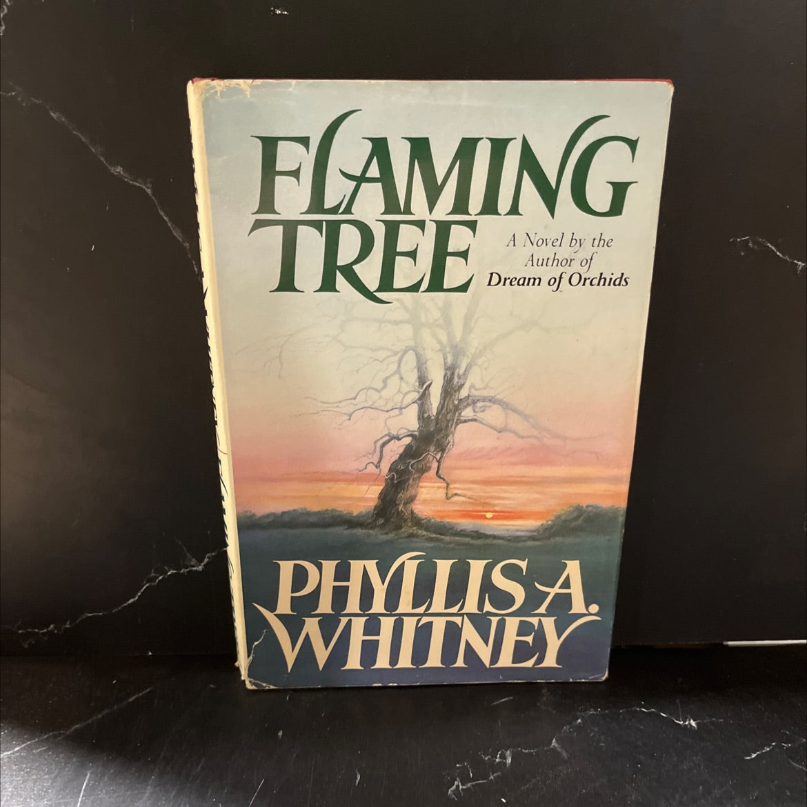 flaming tree book, by phyllis a. whitney, 1985 Hardcover image 1
