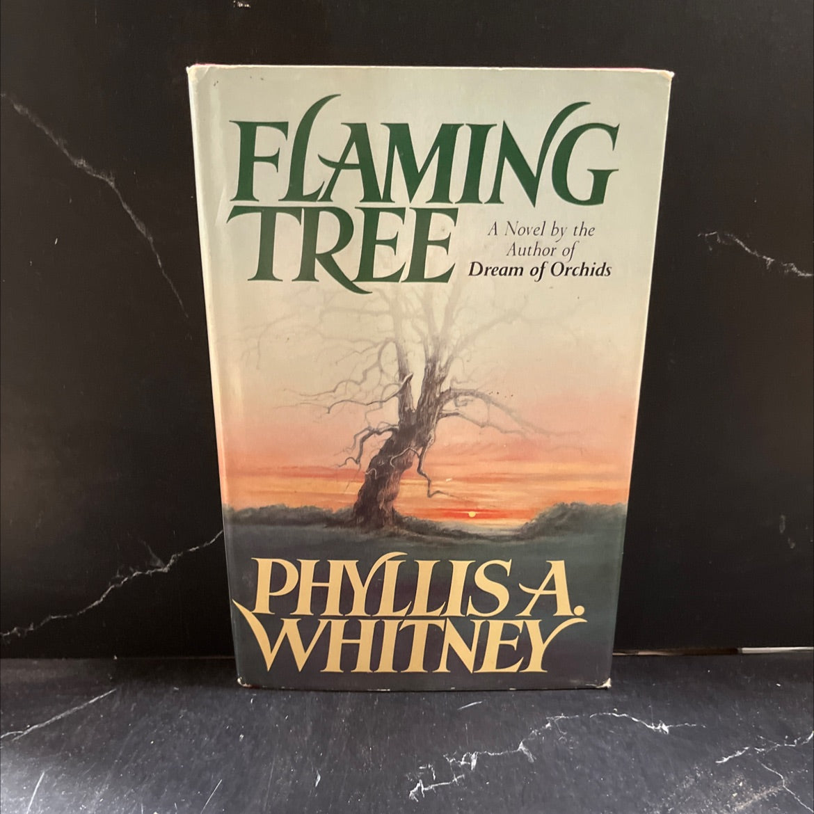 flaming tree book, by phyllis a. whitney, 1985 Hardcover image 1