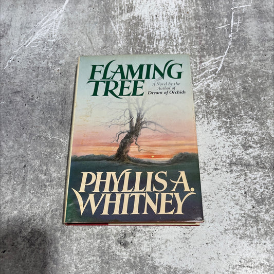 flaming tree book, by phyllis a. whitney, 1985 Hardcover image 1