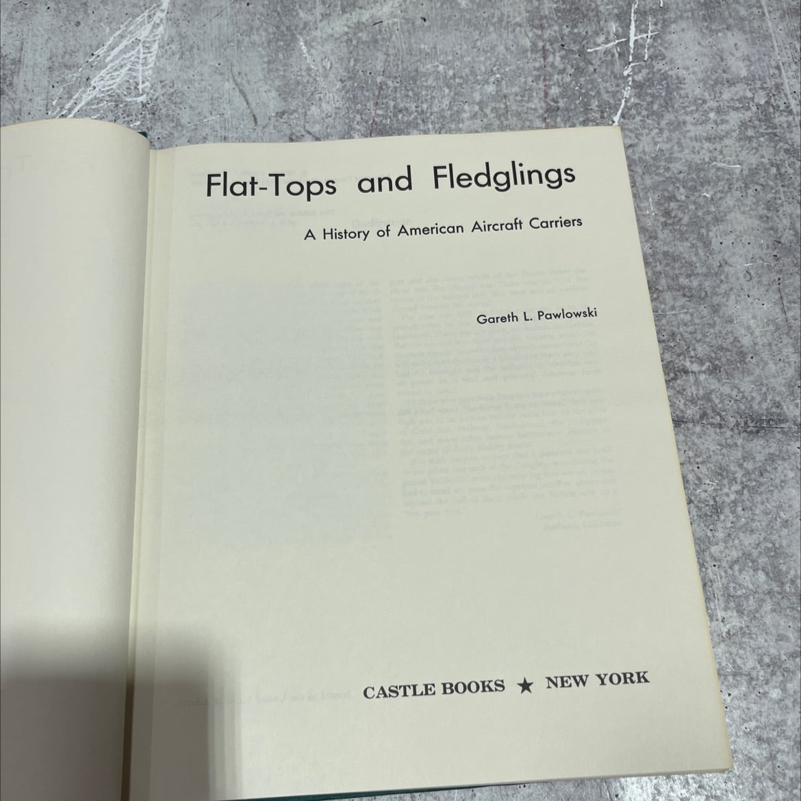 flat-tops and fledglings a history of american aircraft carriers book, by gareth l. pawlowski, 1971 Hardcover image 2