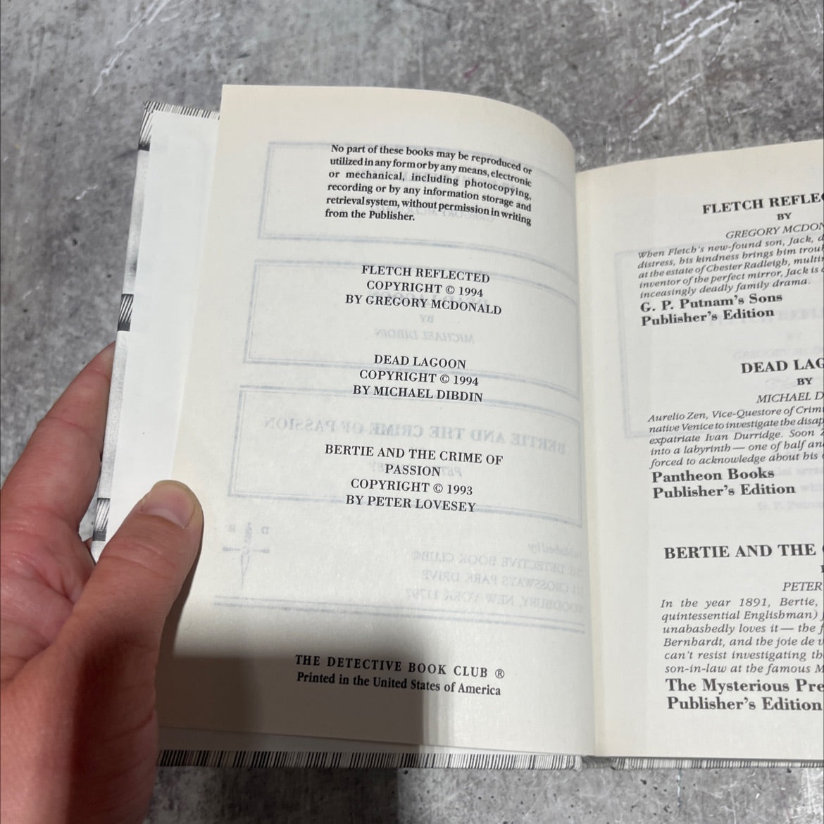 fletch reflected book, by gregory mcdonald, 1994 Hardcover image 3