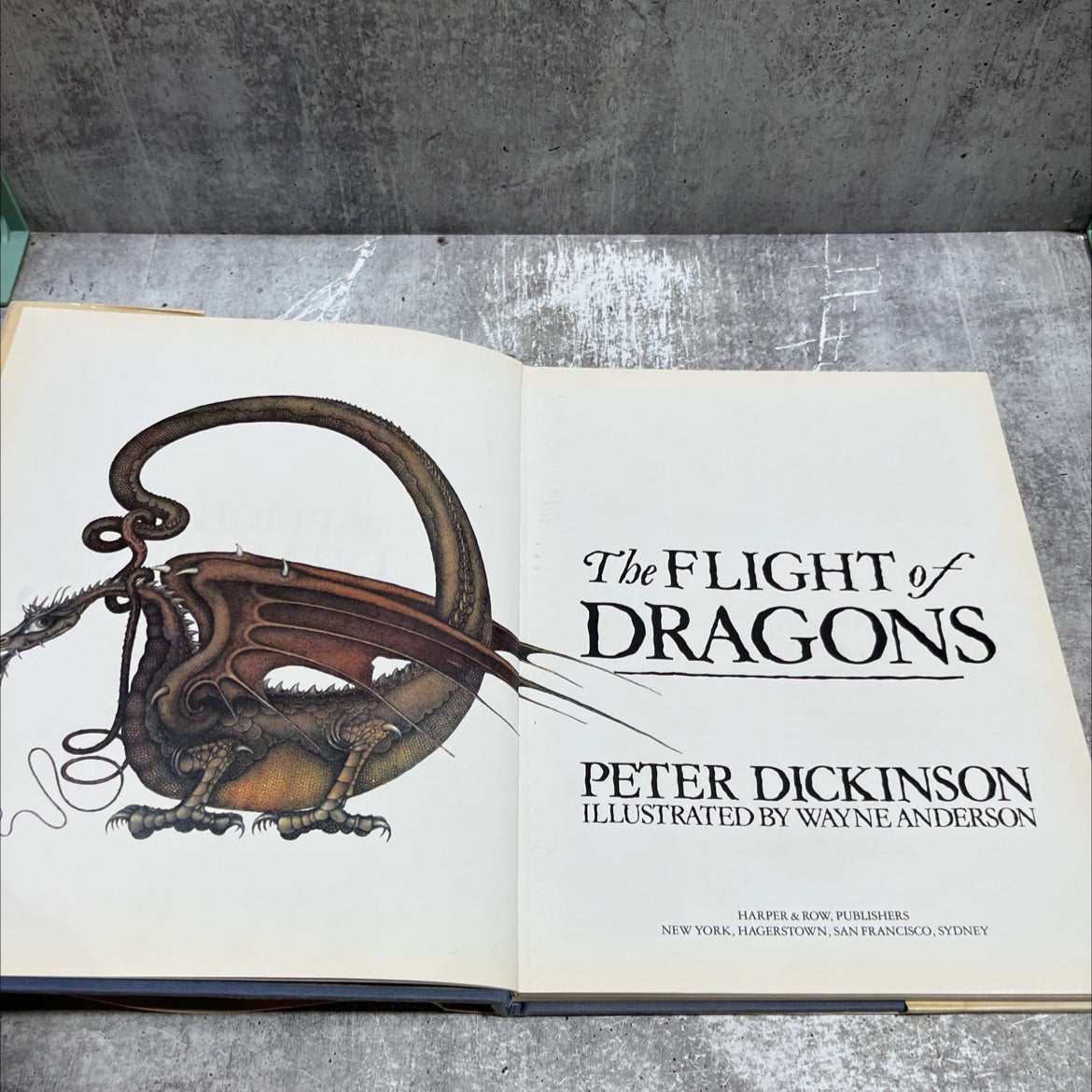 flight of dragons book, by Peter Dickinson, 1979 Hardcover image 2