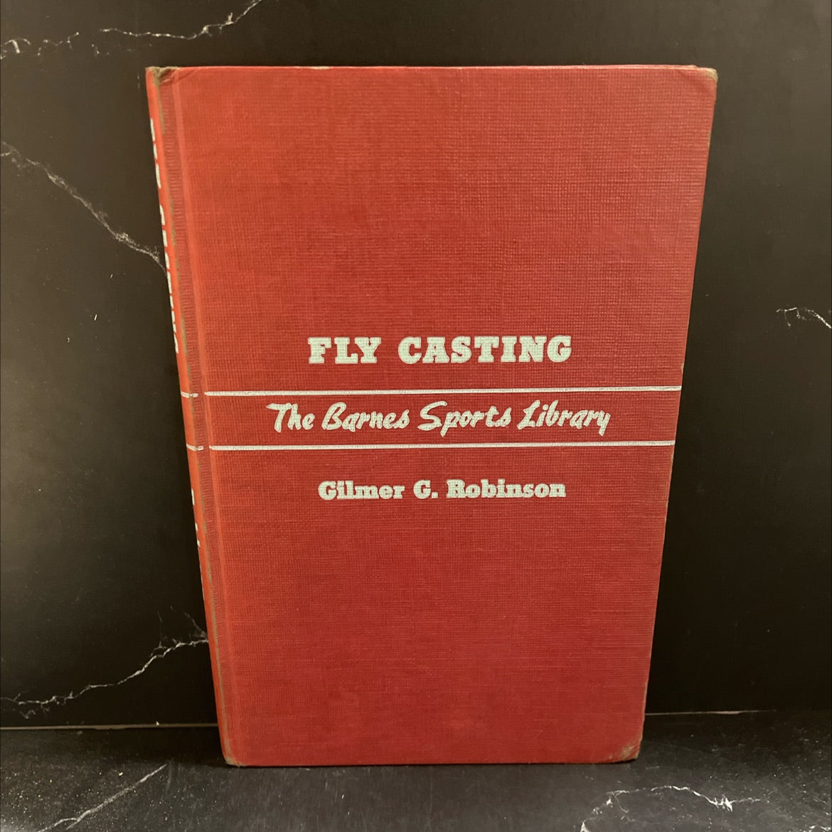 fly casting book, by george robinson, 1942 Hardcover image 1