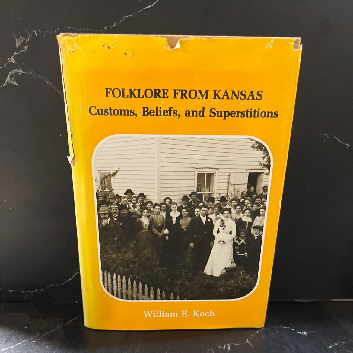 folklore from kansas customs, beliefs, and superstitions book, by william e. koch, 1980 Hardcover image 1