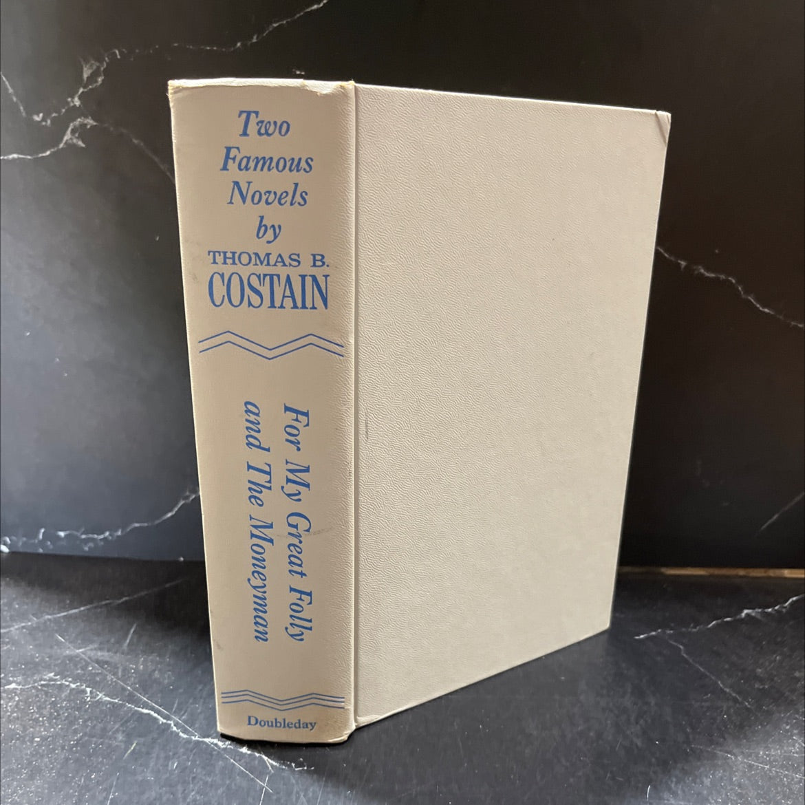 for my great folly and the moneyman book, by Thomas B. Costain, 1947 Hardcover image 1
