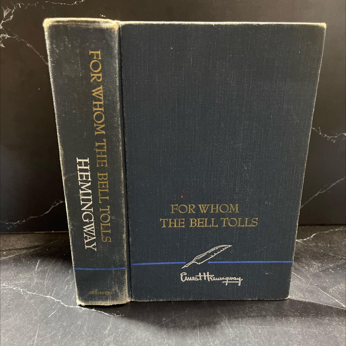 for whom the bell tolls book, by ernest hemingway, 1940 Hardcover image 1