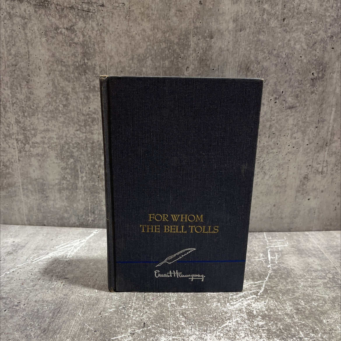 for whom the bell tolls book, by ernest hemingway, 1968 Hardcover image 1