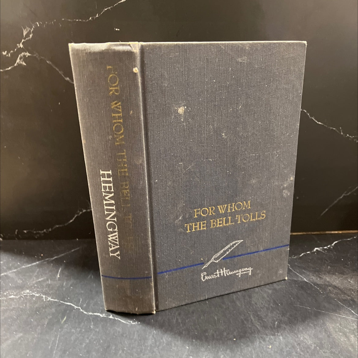 for whom the bell tolls book, by ernest hemingway, 1968 Hardcover image 1