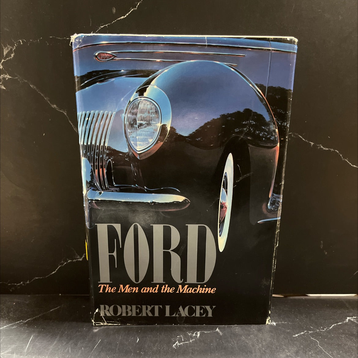 ford, the men and the machine book, by robert lacey, 1986 Hardcover image 1