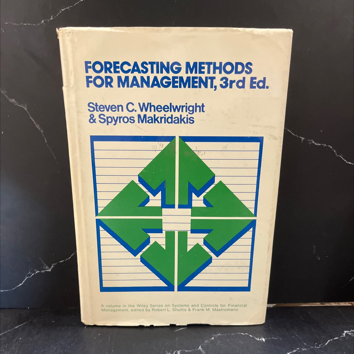 forecasting methods for management book, by steven c. wheelwright, spyros makridakis, 1980 Hardcover image 1