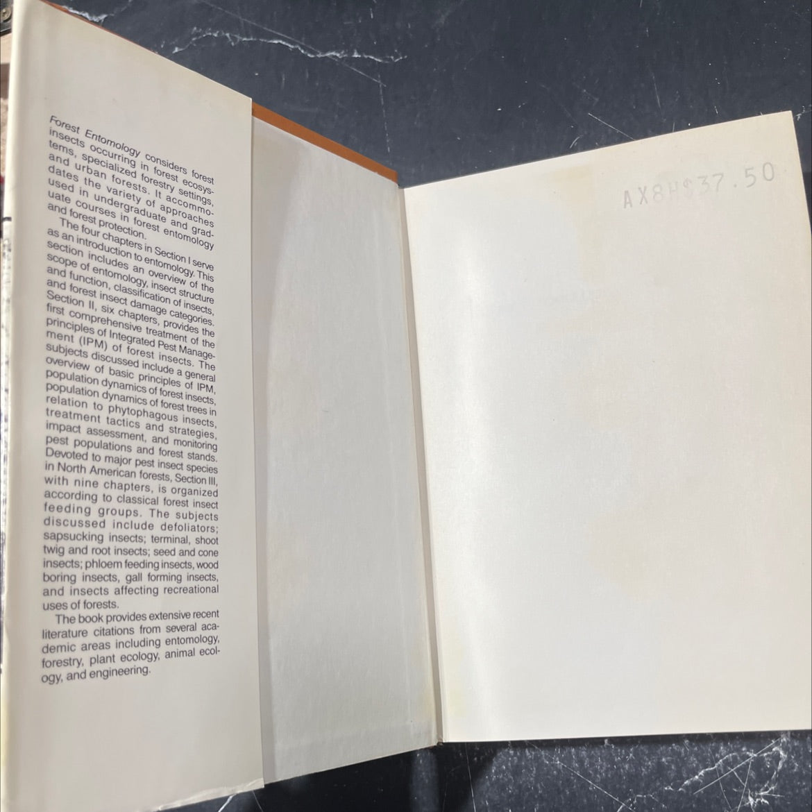 forest entomology ecology and management book, by Robert N. Coulson, John A. Witter, 1984 Hardcover image 4