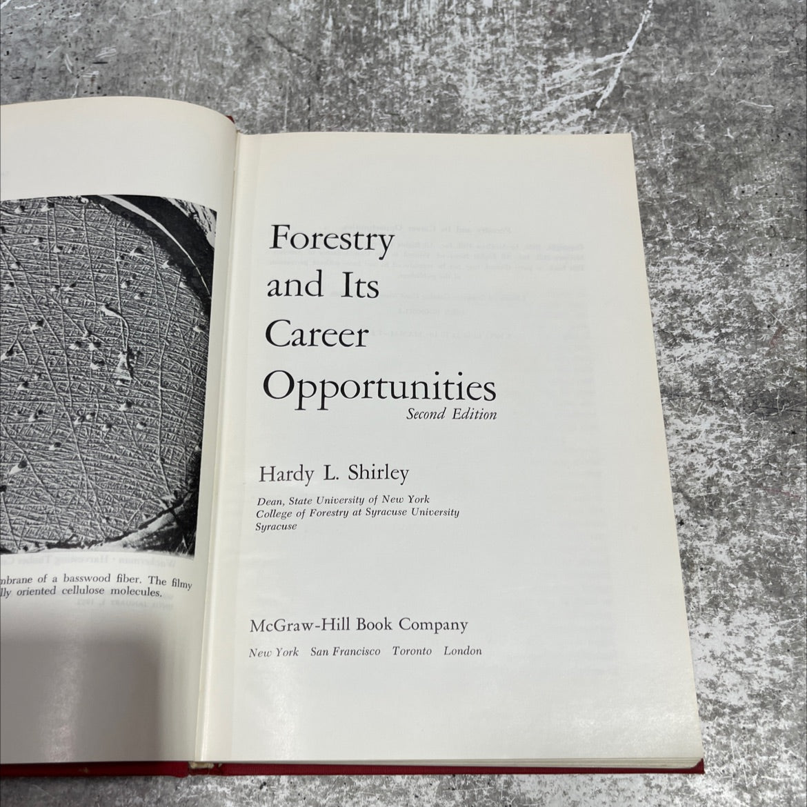 forestry and its career opportunities book, by hardy l. shirley, 1964 Hardcover image 2