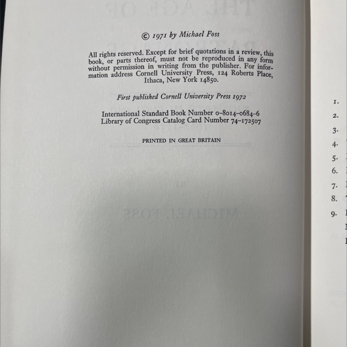 founding of the jesuits 1540 book, by michael foss, 1972 Hardcover image 3
