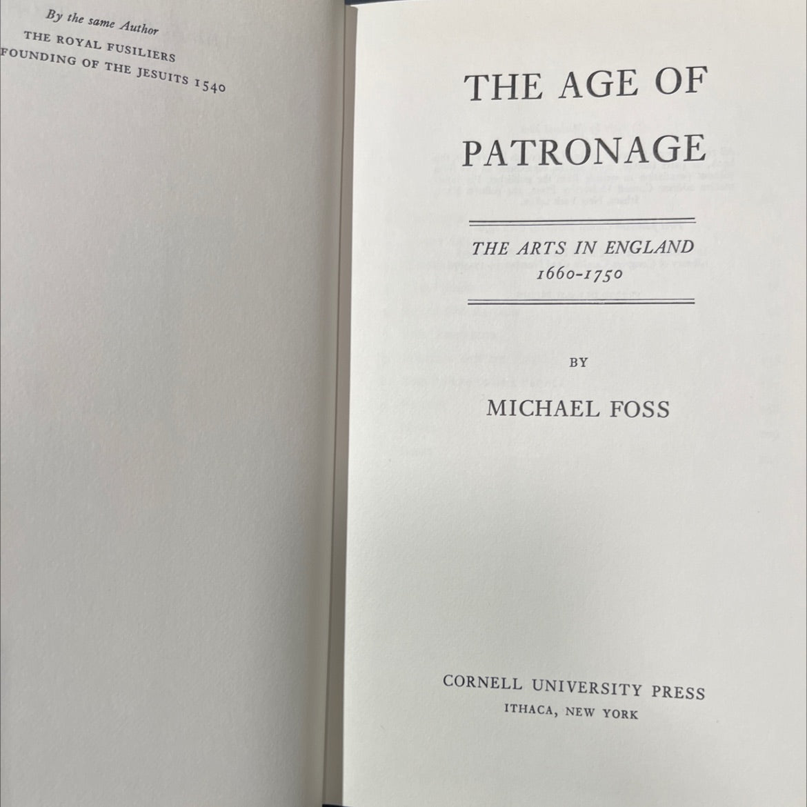 founding of the jesuits 1540 book, by michael foss, 1972 Hardcover image 2