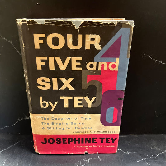 four five and six book, by josephine tey, 1952 Hardcover image 1