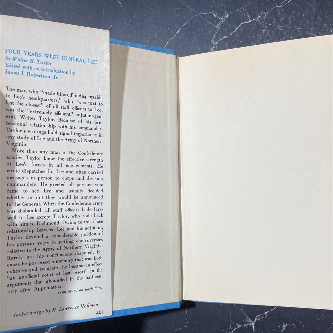 four years with general lee book, by walter h. taylor, 1962 Hardcover image 4