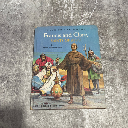 francis and clare saints of assisi book, by helen walker homan, 1962 Hardcover image 1