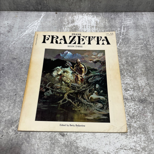 frank frazetta book three book, by Frank Frazetta, 1978 Paperback image 1