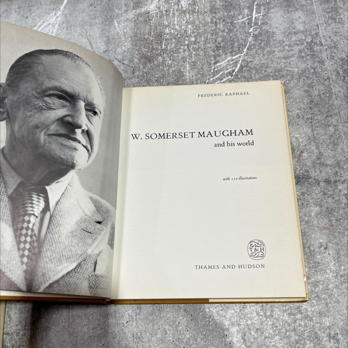 frederic raphael w. somerset maugham and his world with 110 illustrations book, by unknown, 1978 Hardcover image 2
