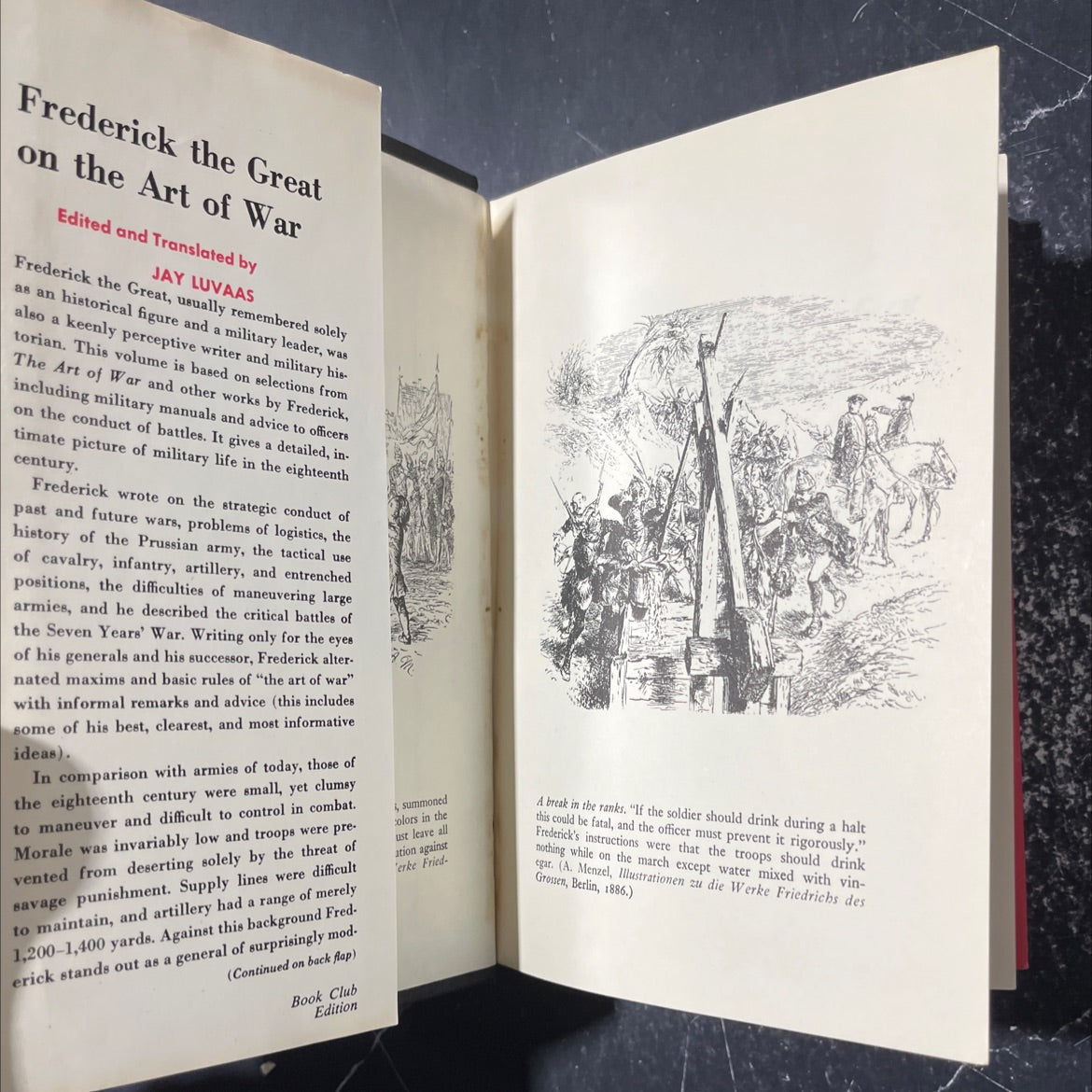 frederick the great on the art of war book, by jay luvaas, 1966 Hardcover image 4