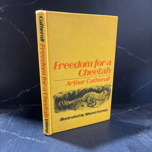 freedom for a cheetah book, by Arthur Catherall, 1971 Hardcover image 1